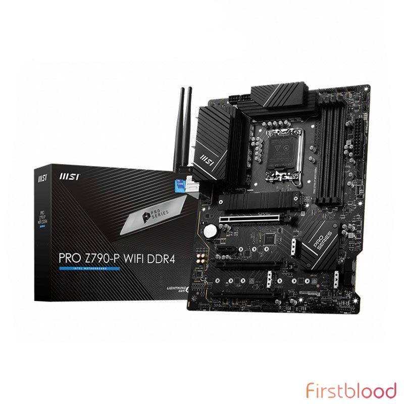 微星 PRO Z790-P WIFI DDR4 ATX 主板(Z790/1700)