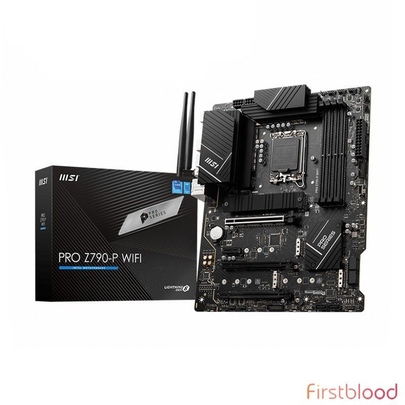 微星 PRO Z790-P WIFI DDR5 ATX 主板(Z790/1700)
