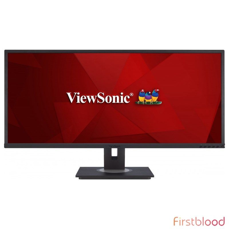 ViewSonic VG3456 34inch 21:9 UWQHD 10-Bit Colour Business 显示器 带 USB-C & LAN