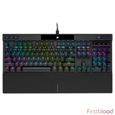 海盗船K70 PRO RGB Optical-Mechanical PBT Gaming Keyboard - OPX Optical Switch