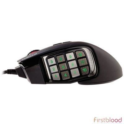 海盗船Scimitar RGB Elite Optical Gaming Mouse - Black