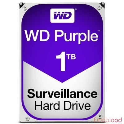西部数据WD10PURZ 1TB 紫盘 3.5寸SATA3 Surveillance 机械硬盘