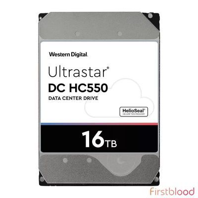 西部数据Ultrastar DC HC550 16TB 3.5寸512e SAS 7200转机械硬盘0F38356