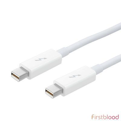 官方授权 澳洲正品-Apple 雷雳连接线 (0.5米) - 白色