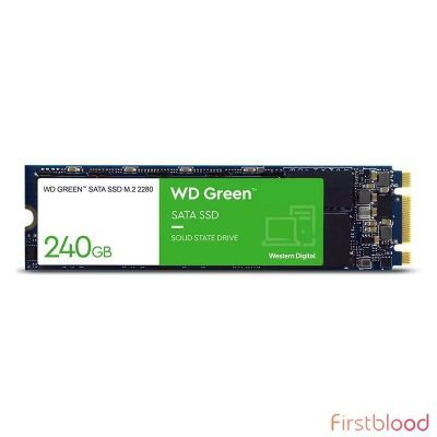 西部数据绿盘 240GB M.2 2280 SATA III SSD固态硬盘- WDS240G3G0B
