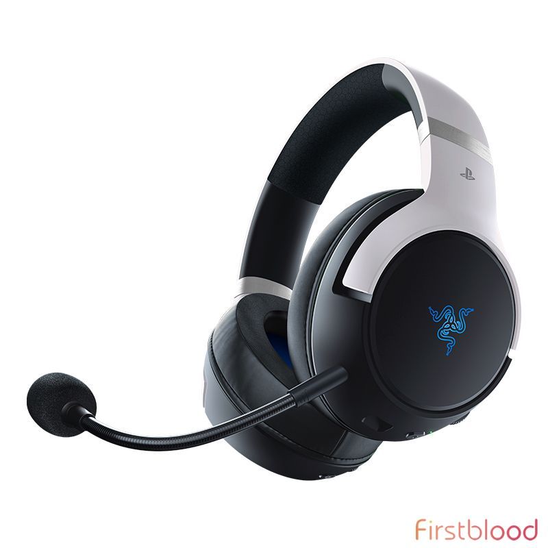 雷蛇 Kaira Pro HyperSpeed Multi-Platform 无线游戏耳机 - PlayStation