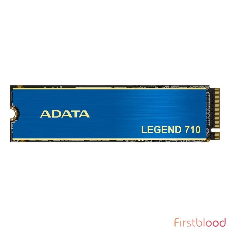 威刚Legend 710 512GB PCIe 3.0 NVMe M.2 2280 SSD - ALEG-710-512GCS - 蓝色