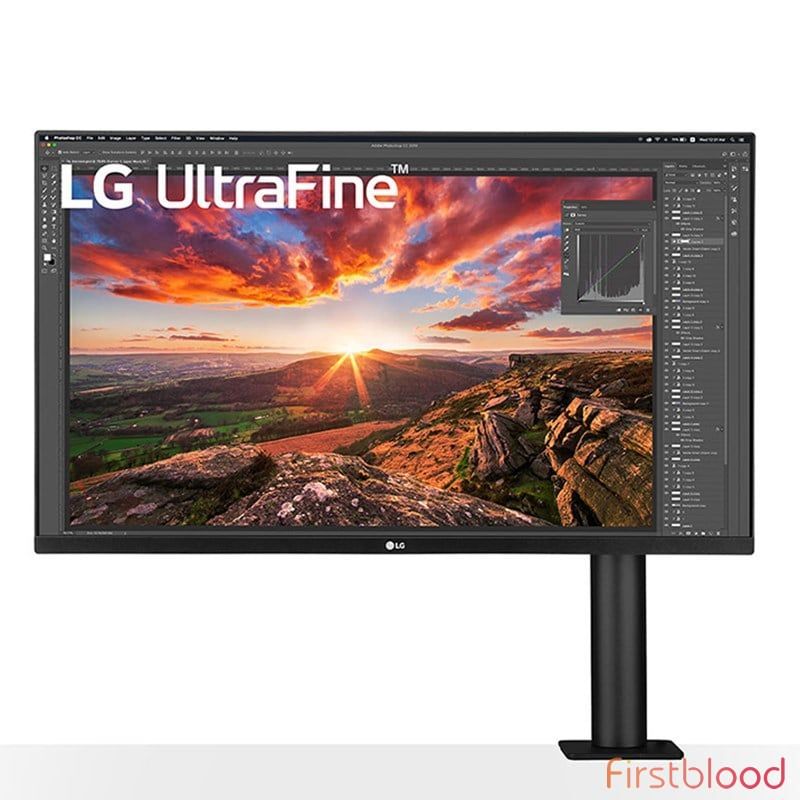 LG 32UN880-B UltraFine Ergo 31.5寸 4K UHD IPS显示器 with USB-C & DCI-P3 95%