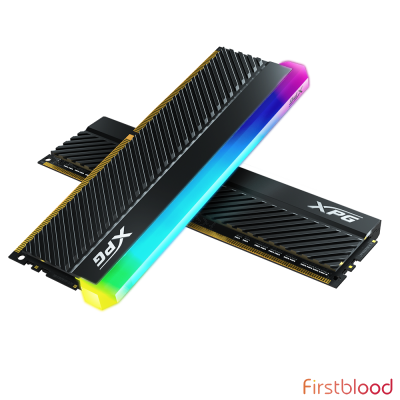 威刚XPG SPECTRIX D35 RGB DDR4 3600MHz 32GB (2x32) 台式机内存 黑色