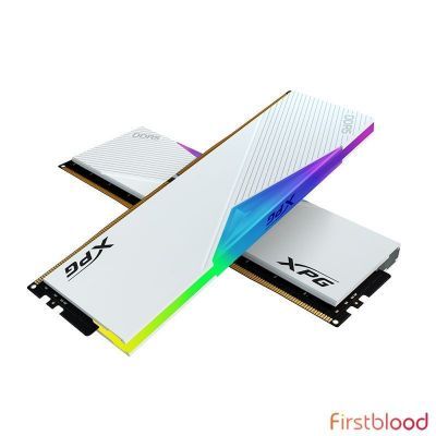 威刚XPG LANCER RGB 32GB (2 x 16GB) DDR5 6400MHz Memory - 白色