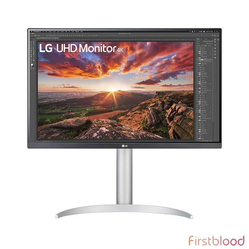 LG 27UP850N-W 27寸 4K UHD HDR400 USB-C显示器