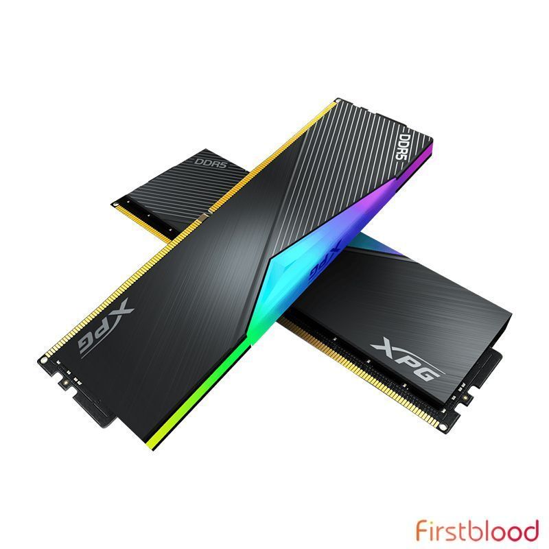 威刚XPG LANCER RGB 32GB (2 x 16GB) DDR5 6000MHz Memory - 黑色