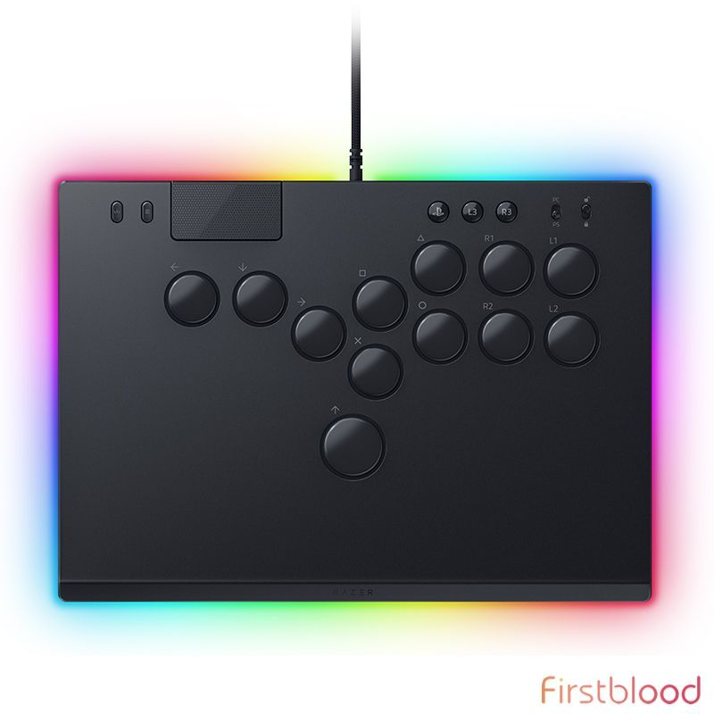 雷蛇 Kitsune All-Button Optical Arcade Controller for PS5 and PC