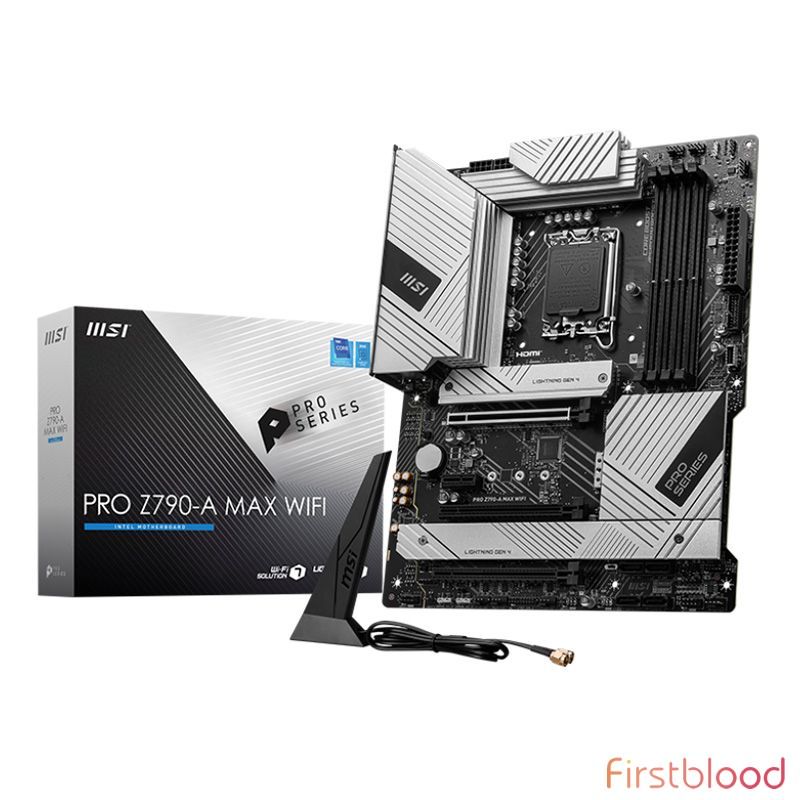 微星PRO Z790-A MAX WIFI DDR5 LGA 1700 ATX 主板
