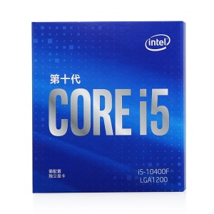 英特尔 i5-10400F 酷睿六核 盒装CPU处理器