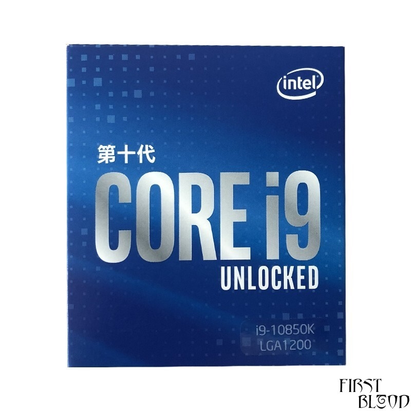 英特尔 i9-10850K 酷睿十核 盒装CPU处理器