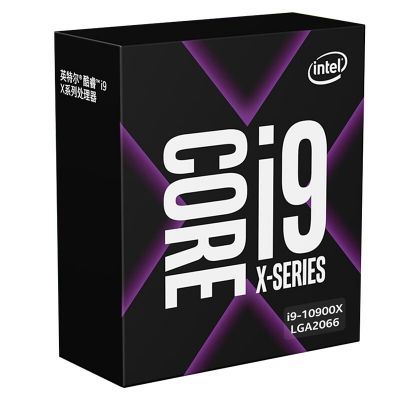 英特尔 i9-10900X 酷睿十核心 盒装CPU处理器