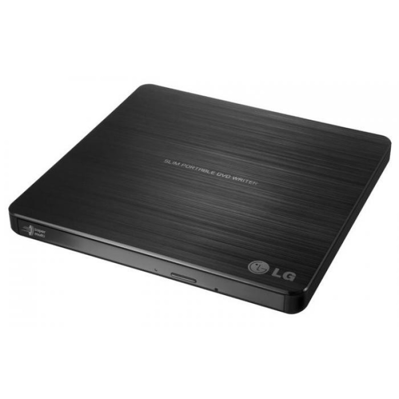 LG 超薄 外置 DVD 光碟机 刻录机 USB接口 黑色