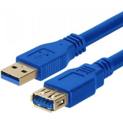 8Ware USB 3.0 延长线 3米 A to A，公对母，蓝色