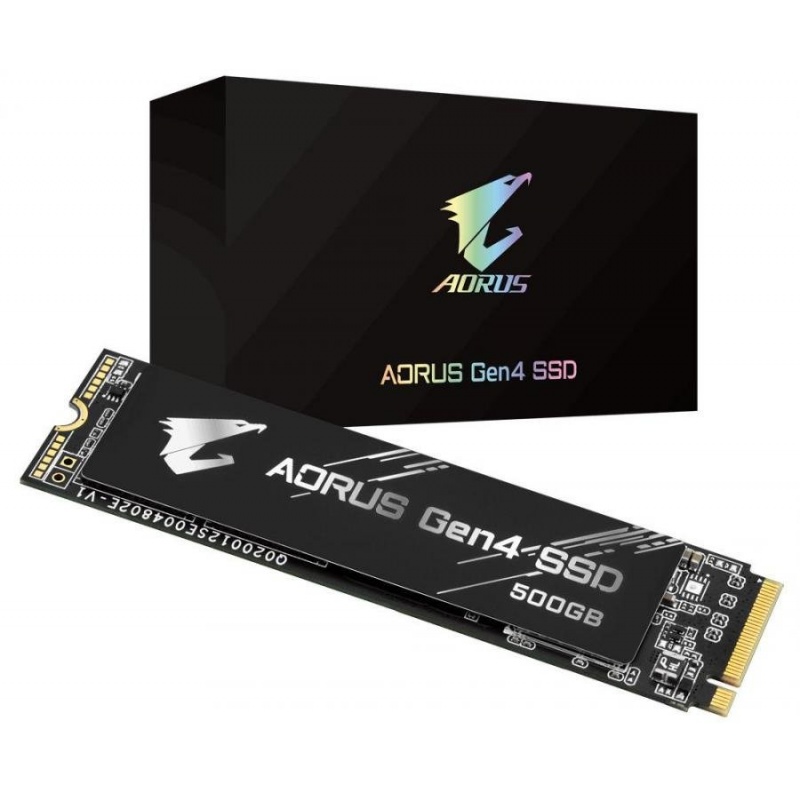 技嘉 AORUS 500GB NVMe PCI-E 4.0 固态硬盘SSD 2280 M.2