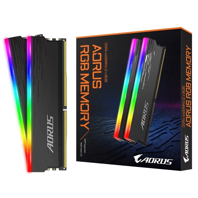 技嘉（GIGABYTE） AORUS DDR4 4400Mhz 16GB（8GB*2）台式机RGB内存条