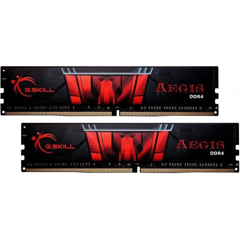 芝奇（G.SKILL）16GB (8GB*2) DDR4 3200频率 台式机内存条 Aegis系列/品质铸造品牌