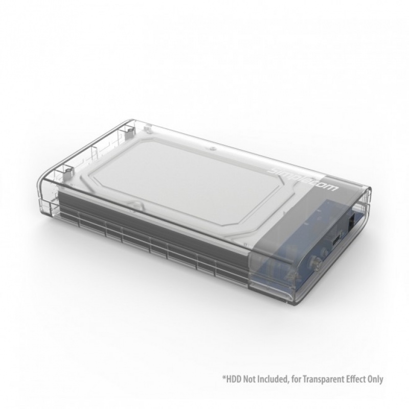 Simplecom SE301 3.5寸 SATA 转 USB 3.0 透明 硬盘盒