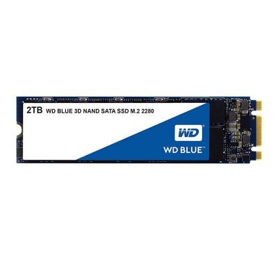 西部数据 蓝盘 2TB SSD固态硬盘 M.2接口(SATA总线)