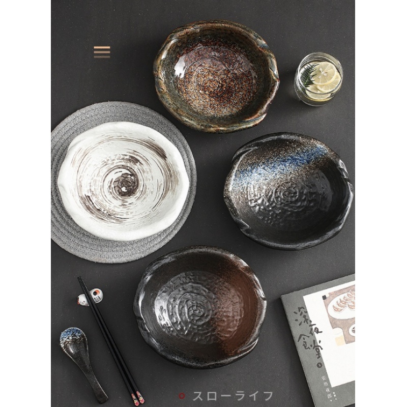 ACEden陶瓷家用拉面碗-大号汤碗泡面水果沙拉碗