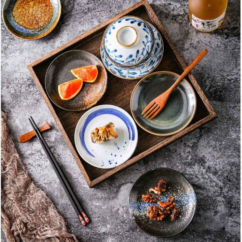 ACEden陶瓷小碟子/日式餐具家用醋碟调味碟 菜碟/创意小吃小菜盘子