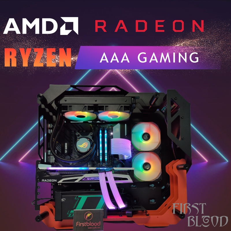 AAA整机 - 锐龙 Radeon 6700XT/6800/6800XT/6900XT 游戏 台式电脑