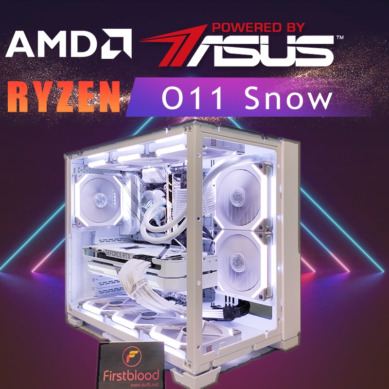 特惠整机 - 白色主题机型 - AMD O11 Snow Edition 台式 整机 定制