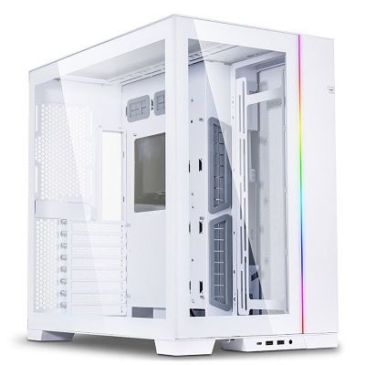 Lian-Li O11 Dynamic EVO Tempered Glass E-ATX Mid-Tower Case - Pure White