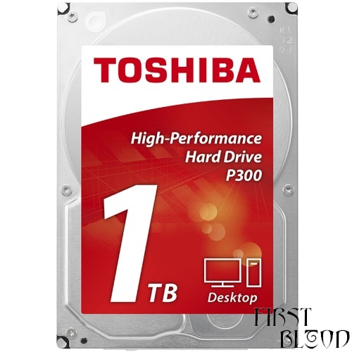 东芝 1TB 64MB 7200RPM 3.5寸 机械硬盘 SATA接口 P300系列(HDWD110)