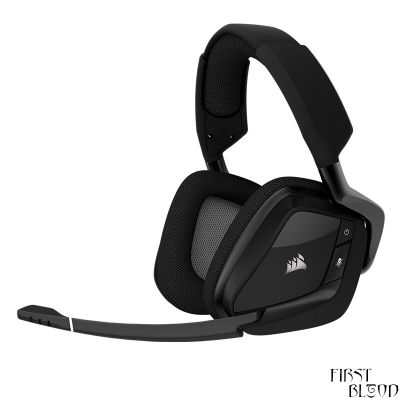 海盗船  VOID RGB ELITE 无线版 黑色 游戏耳机 电竞耳机 头戴式耳机 7.1声道