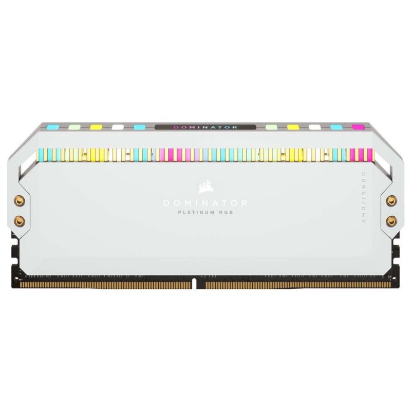 Corsair Dominator Platinum RGB 32GB (2x 16GB) DDR5 5600MHz C36 Memory White