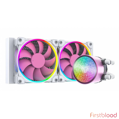 ID-COOLING PinkFlow 240 Diamond Addressable RGB AIO CPU Liquid Cooler