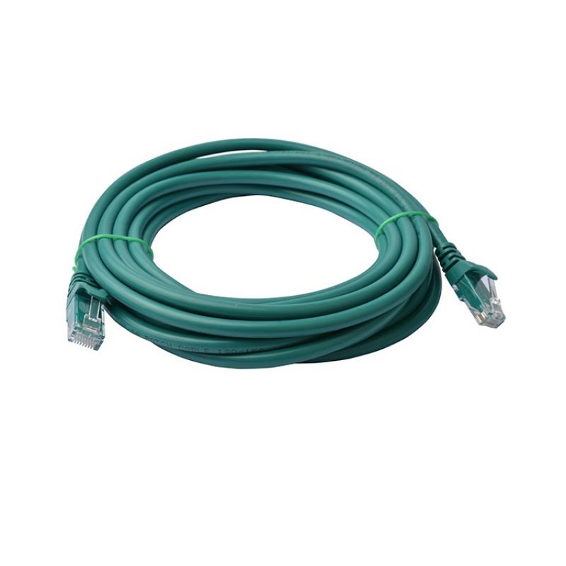 8Ware Cat6a UTP Ethernet Cable 5m Snagless?Green