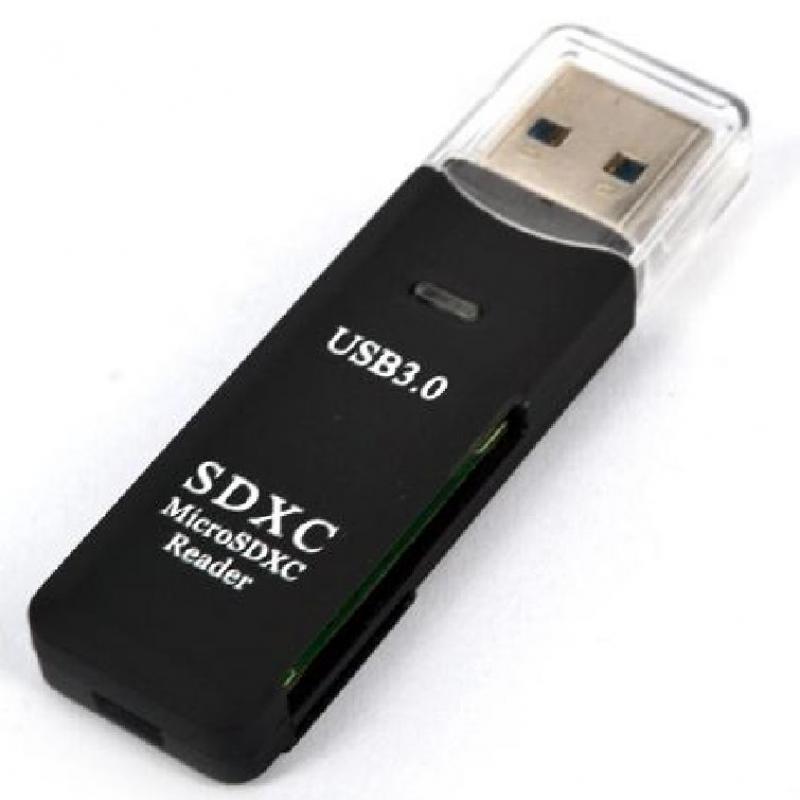 Astrotek USB 3.0 SD microSD 读卡器 黑色