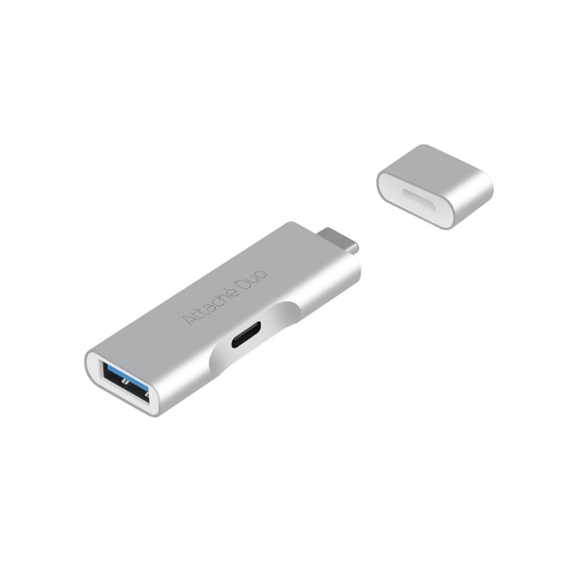 mbeatDuo Type-C扩展坞 Type-C USB-C端口的USB 3.1适配器-支持USB 3.1 / 3.0 / 2.0 / 1.1设备