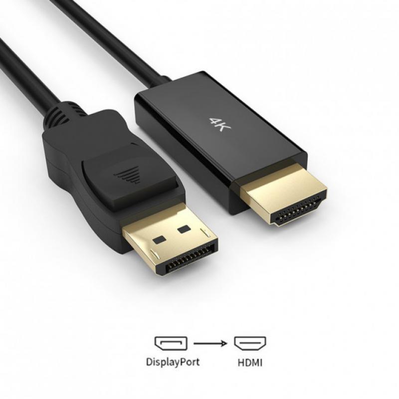 Simplecom DA201 4K DisplayPort DP转HDMI线1.8M