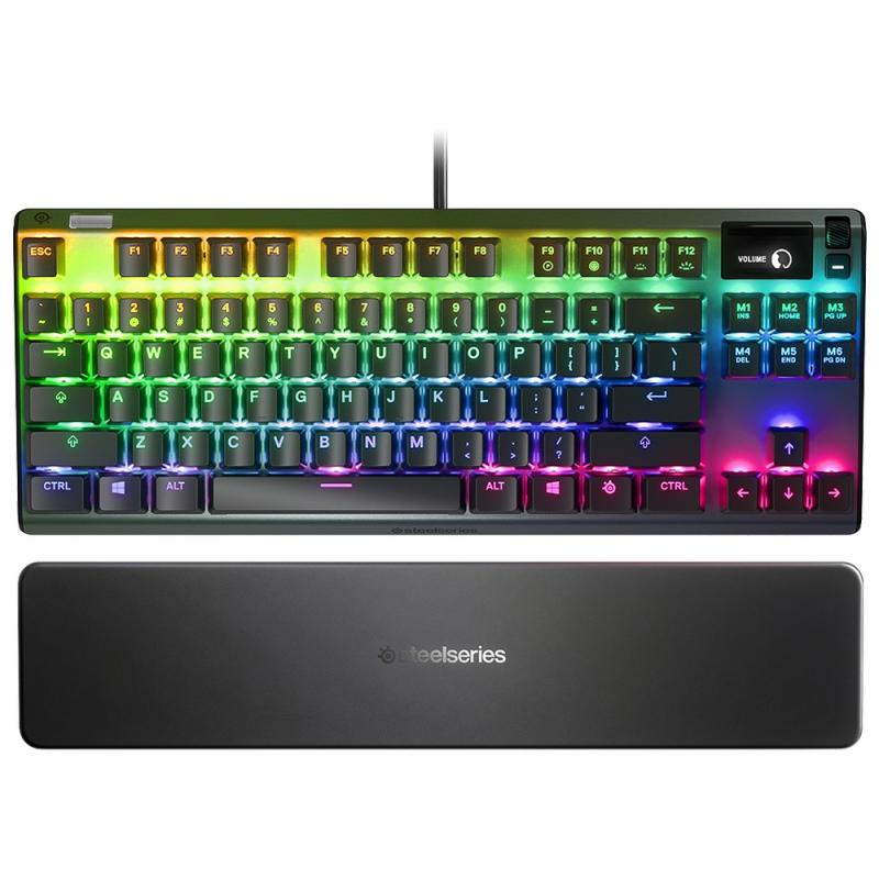 SteelSeries Apex 7 TKL Mechanical Gaming Keyboard - Blue Switch