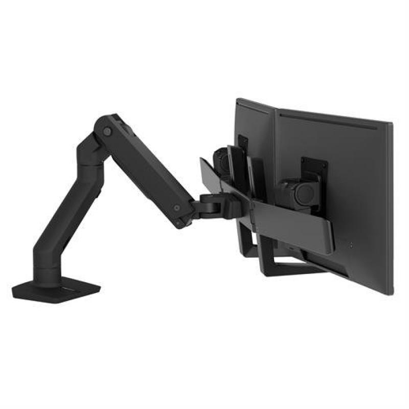 爱格升 HX台式双配置显示器支臂 (炭黑)  支持双32寸 承重15.9KG