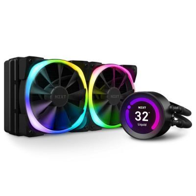 NZXT Kraken Z53 RGB - 240mm Liquid Cooler with LCD Display - Black