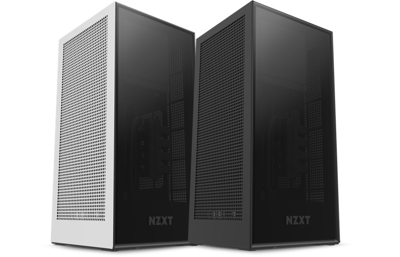NZXT H1 Tempered Glass Mini-ITX Case with 650W PSU - Matte Black - Overview 6